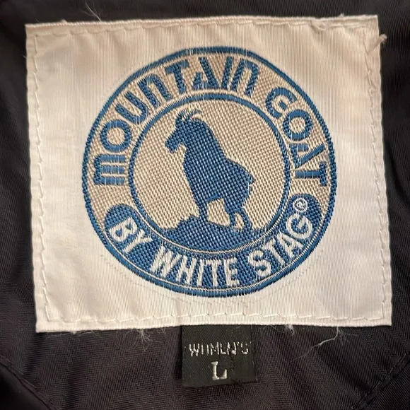 VINTAGE White Stag Mountain Goat Ski Jacket Sz Lg 80’s 90’s Amazing Condition - Picture 3 of 12
